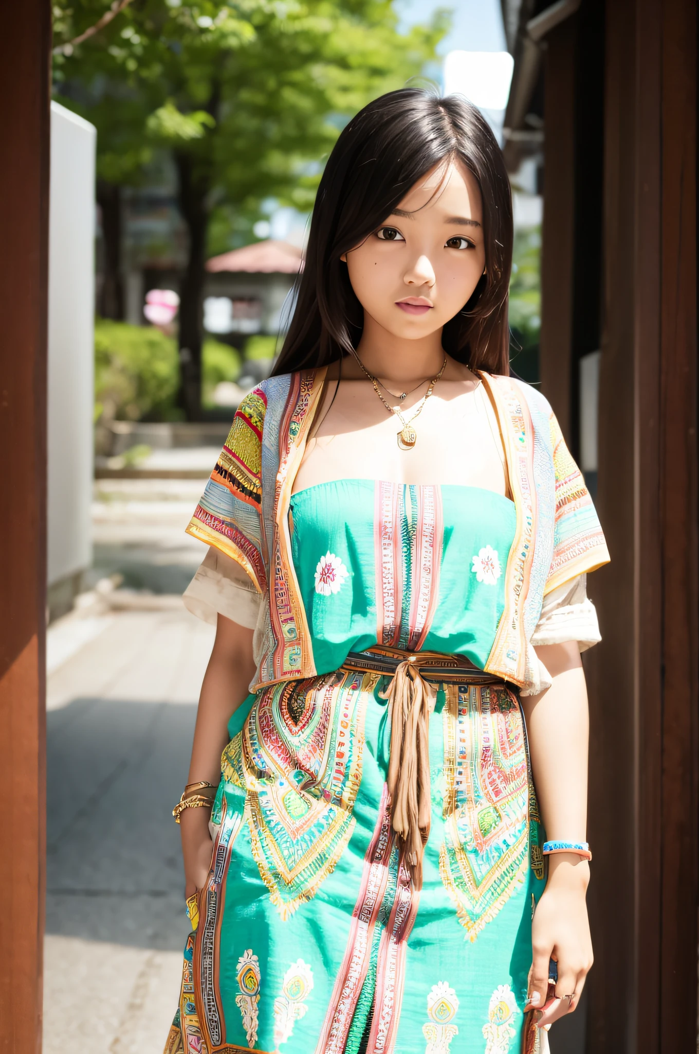 Dashiki、Girl in her 20s、
