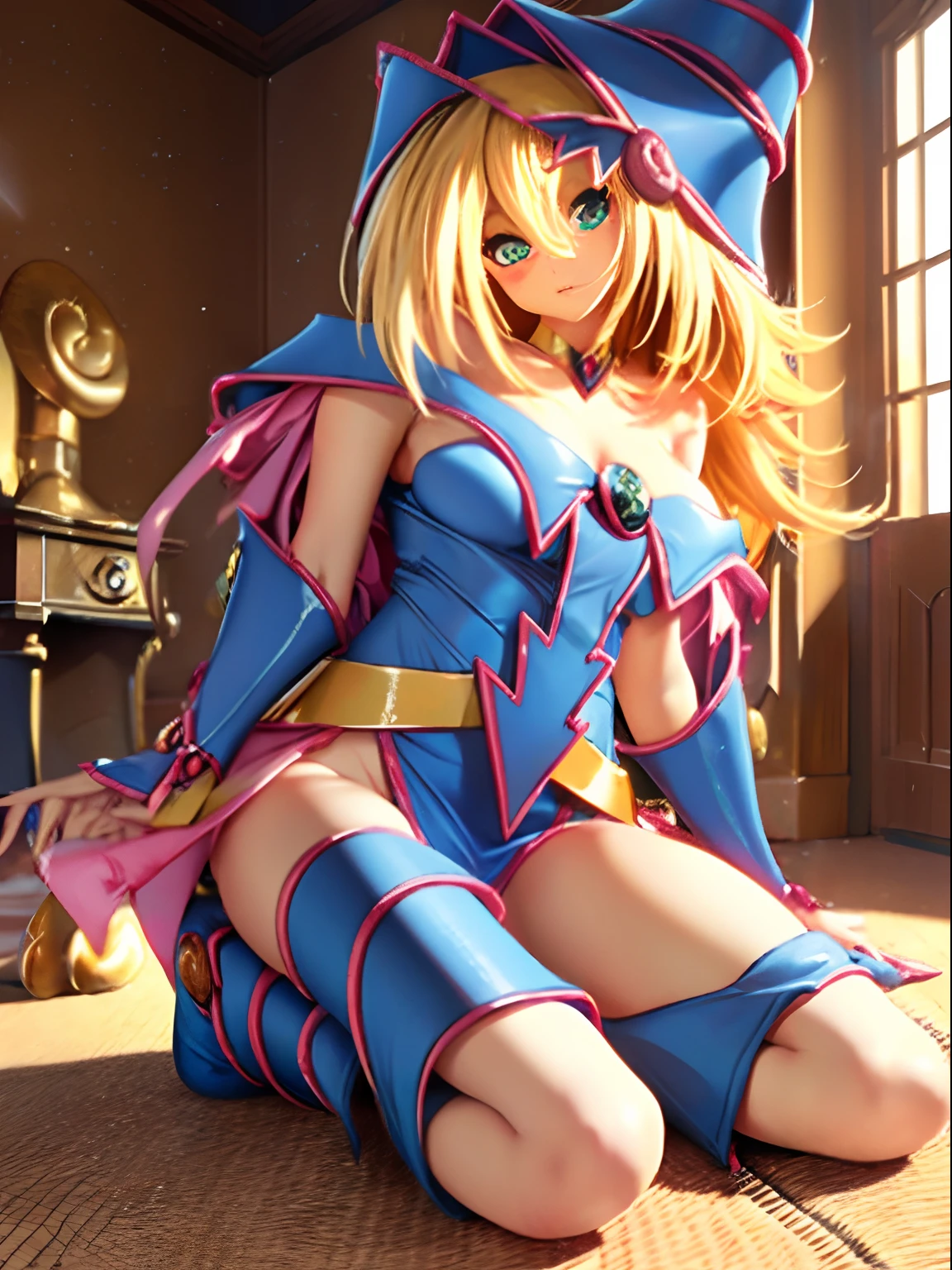 (Enriquecer la imagen,Calidad de nivel de obra maestra)Hermosa obra de arte CG 8K,Postura de diosa,sitting on the river,Ejercicios posturales,delgado y suave,translucent skin,Cabello rosa dorado、La belleza del cabello extra largo, Super long straight hair,La piel es clara y jugosa,Pechos grandes ropa interior uniforme,Perspectiva Parte 1.2x efecto de silueta mejorado,Exquisite transparent blues pattern in pajamas,Los detalles son intrincados y exquisitos,The background is slightly blurred,Charming and lustful leg seduction,babear,J copa pechos grandes,sonrojarse,Japan goddess,Curvas delgadas de cuerpo perfecto,Escena junto al mar,
