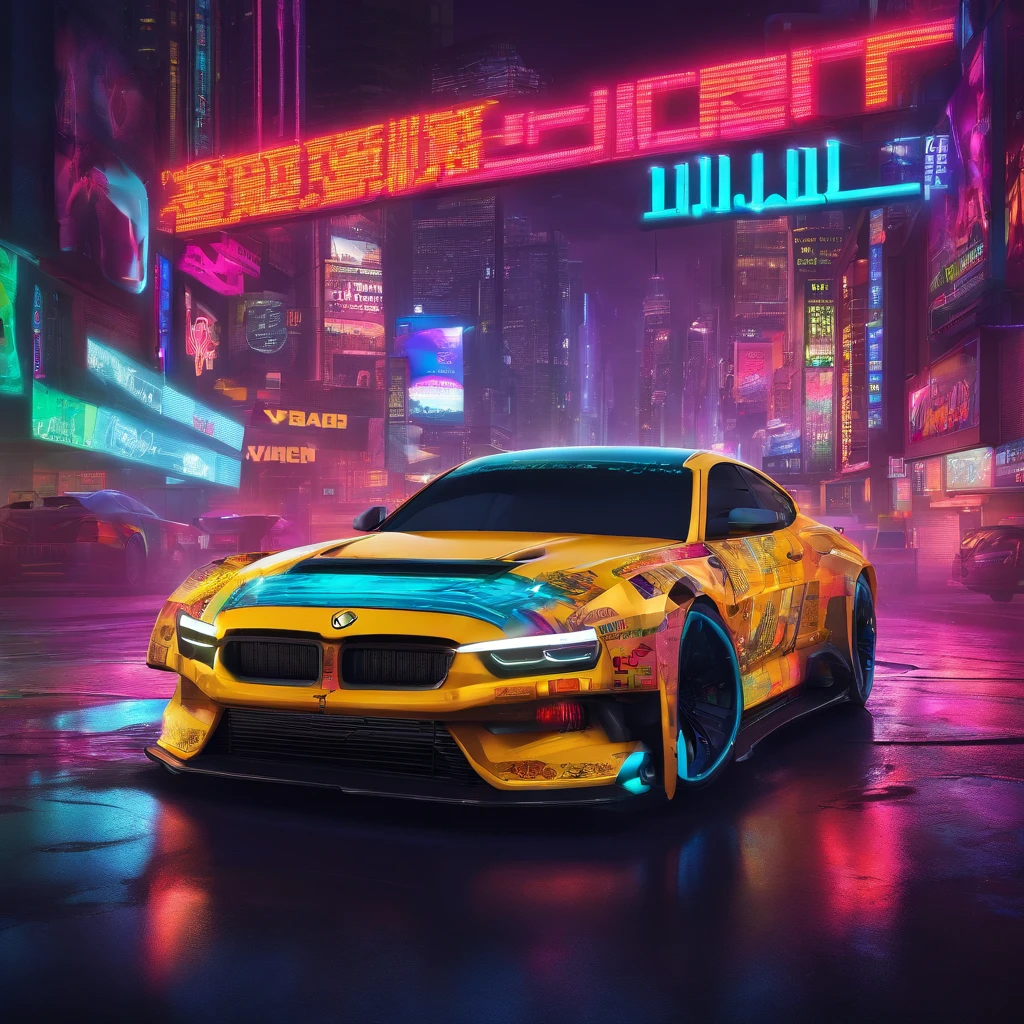 sports car wrap