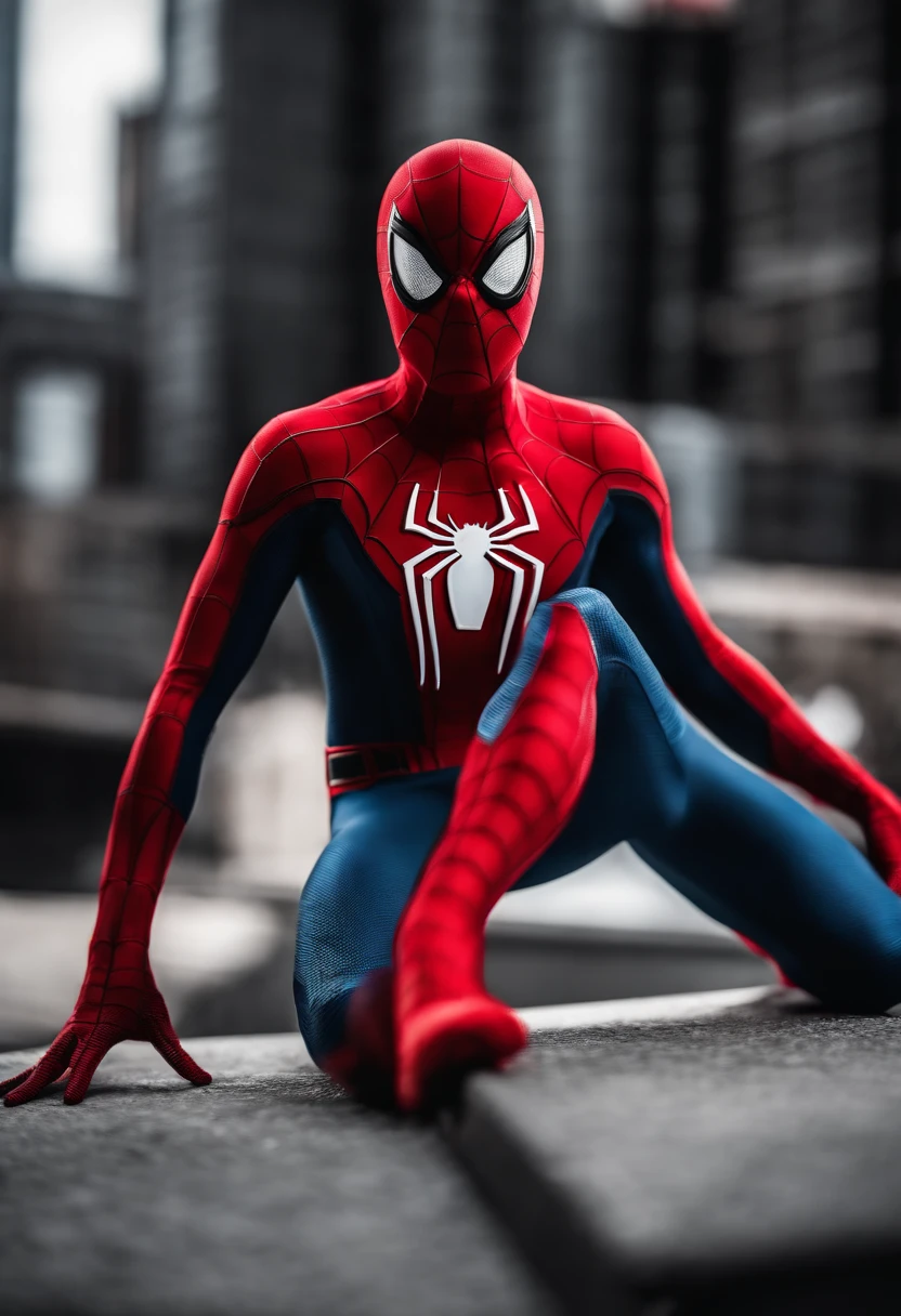 generate image of spiderman at home