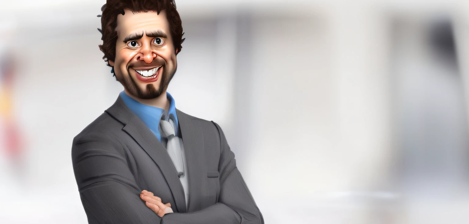 Funny caricature