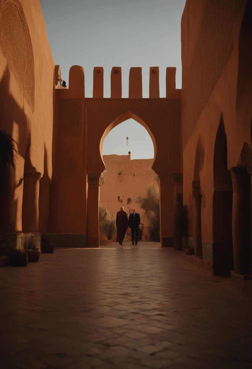 trump in morocco