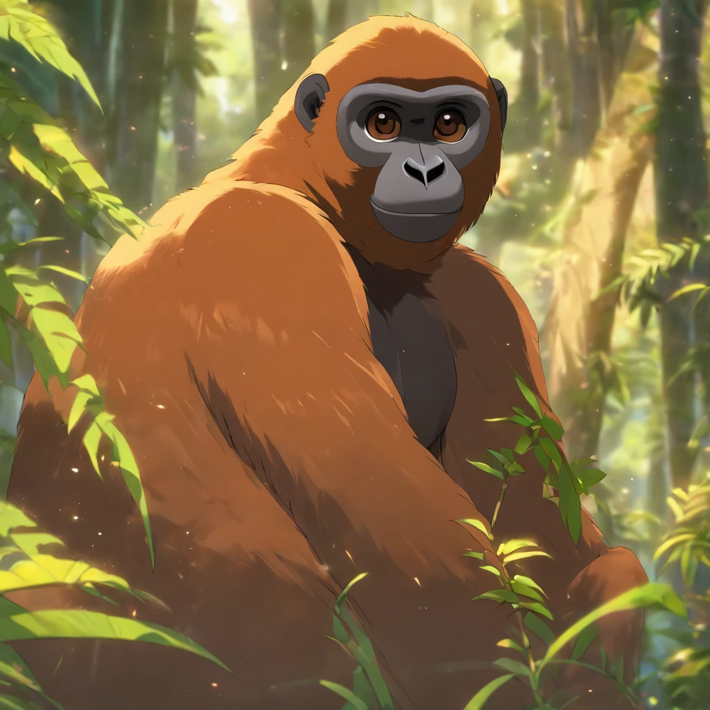 Woolly Monkey, Weathered, masterpiece, best quality