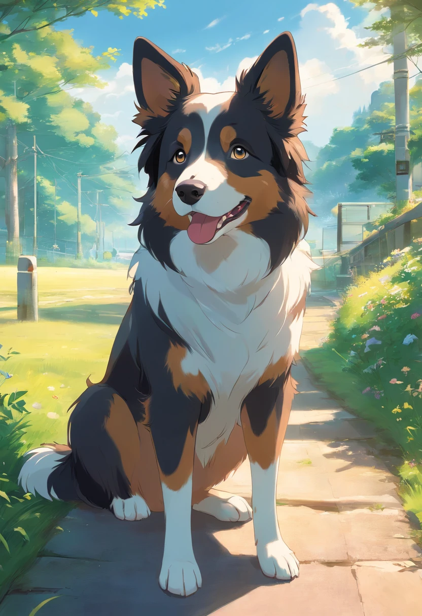 Make a Border Collie Dog