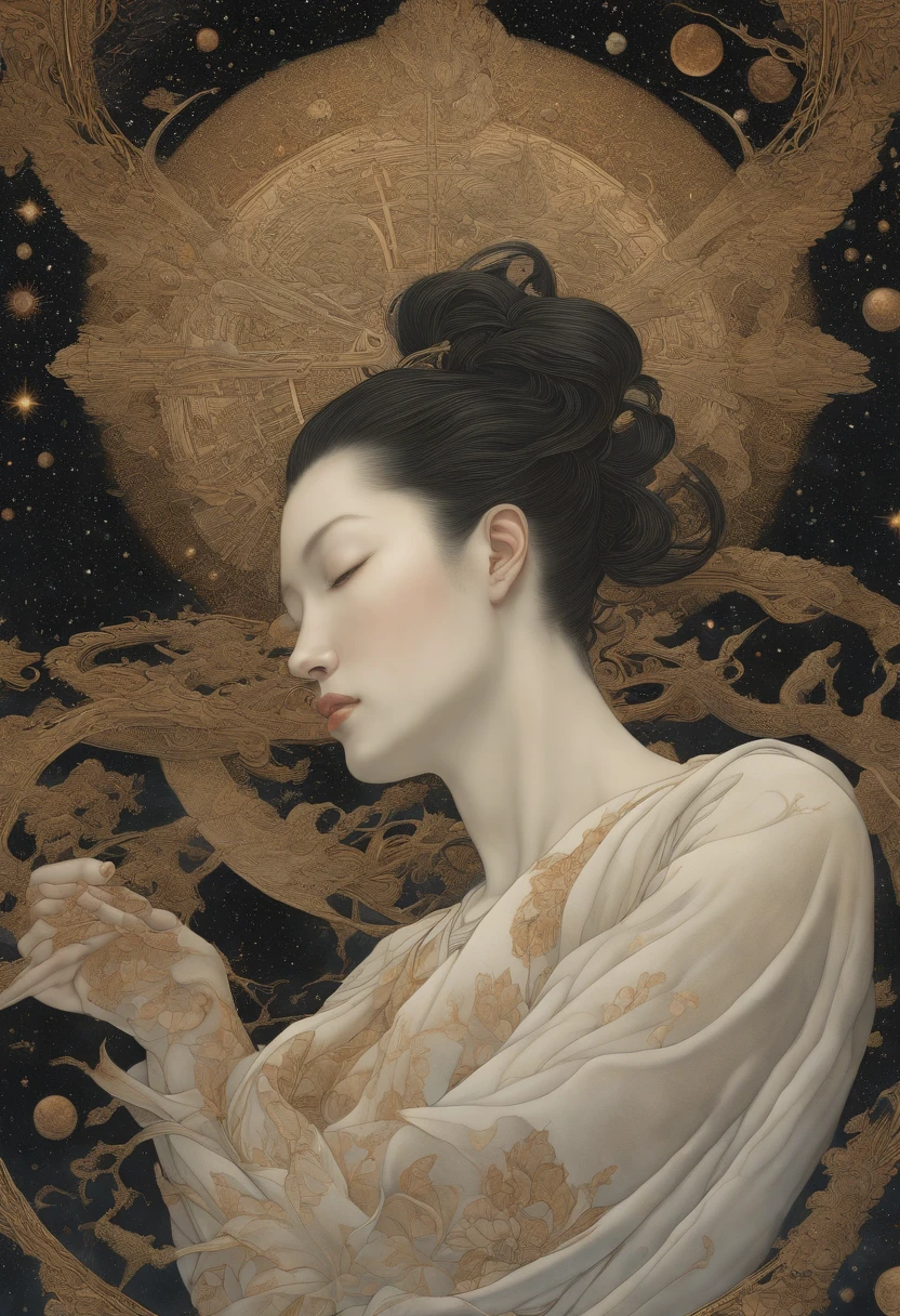 We are all alone、Looking up at the sky with the naked eye、{{Specially shaped head、Faces of the Planets}}、Invaded、