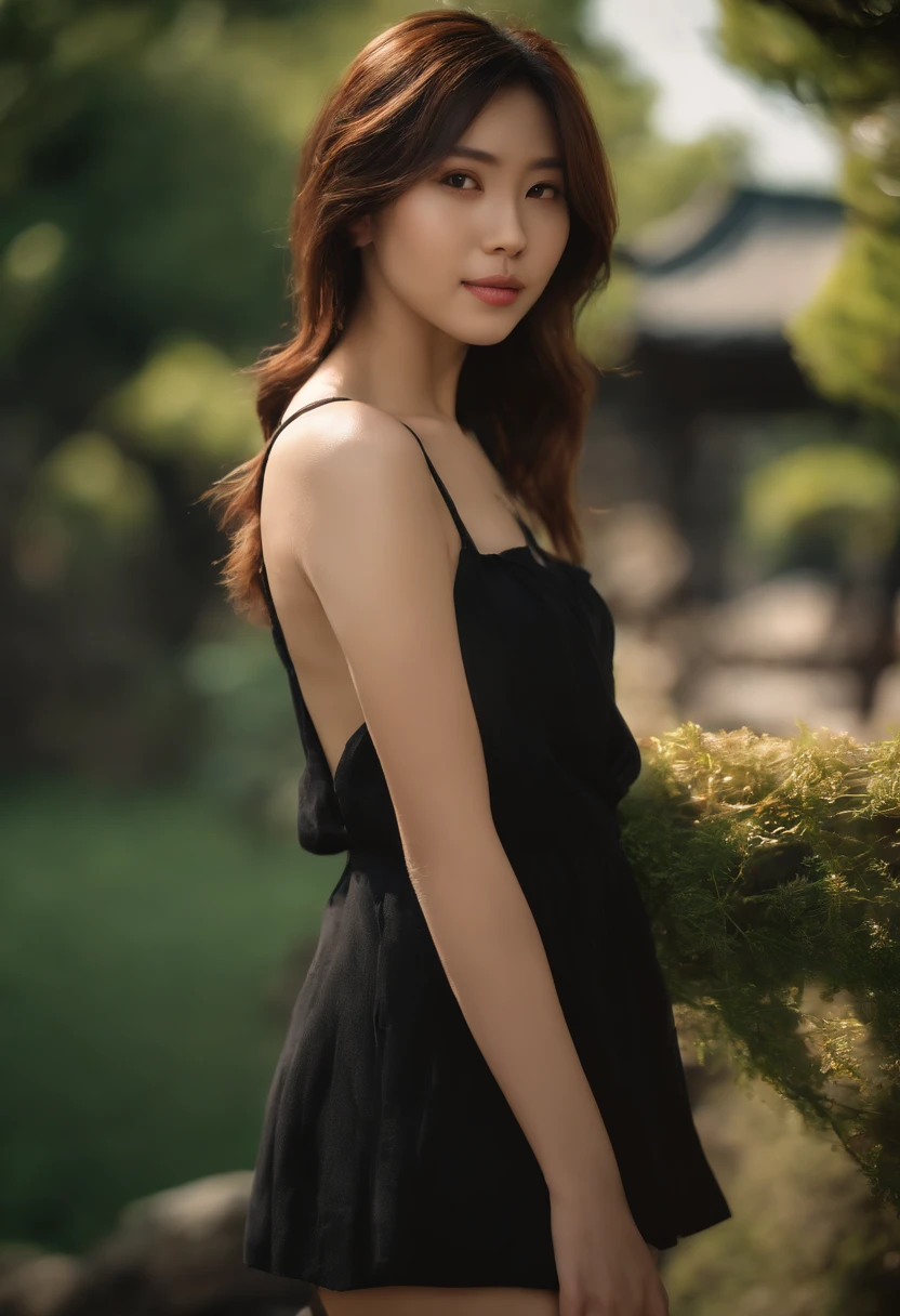 ((pussy)),((nsfw)),(photorealistic:1.5),beautiful japanese girl, (best quality, masterpiece:1.2), highres,, ( photography:1.5),, pretty , posing , soft smile, collarbones, dynamic pose, affectionate,outdoor,brown hair