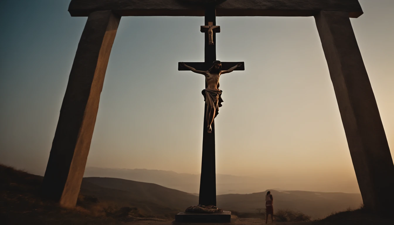 girl crucified in Rome.