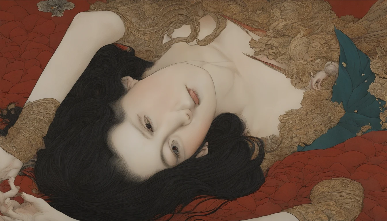 Deus criando o universo, Piece by Takato Yamamoto, ultra realistic, Enquadrar a Rosto, Random Races, octane rendering, altamente detalhado, trending on ArtStation, cosmico, simetria, piece of master