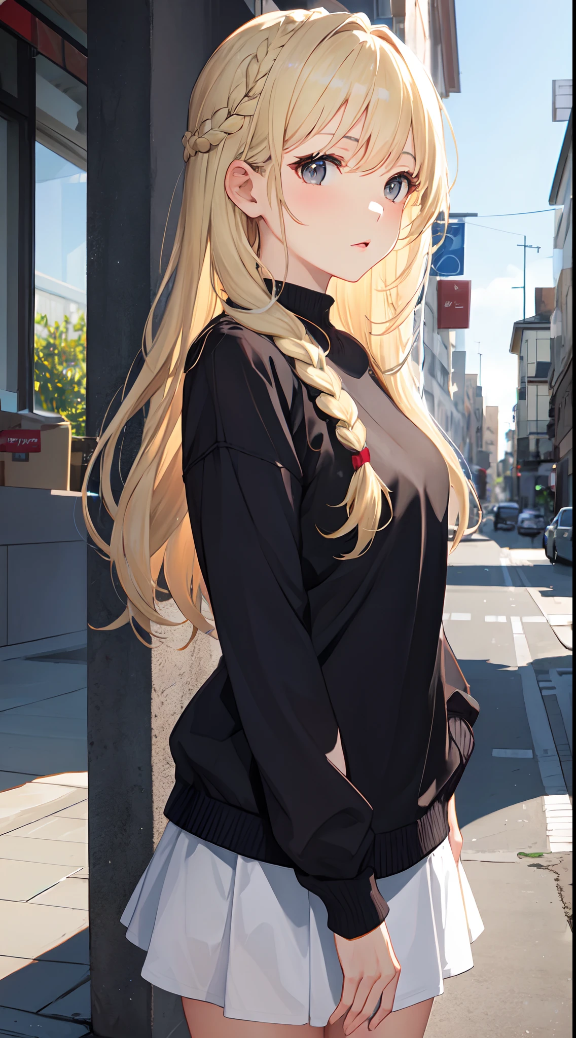 hight resolution, Schatten, absurdres, bester_Quality, Ultra_Detailliert, 8K, extremely_klar, Foto, beautiful, Beautiful face, Scharfer Fokus, HDR, 1girls, Saubere Augen, wide-eyed,Background of a Japanese small old town street with paper lanterns, um Mitternacht, Background darker than the girl in front of it, Beautiful face, bit tits, sehr roter Warzenhof, stehend , stehnde brustwarzen, very seductive pose, Blutjung, Kein BH, nackt, nackte Brust, nackte Brust, Kein Top, NSFW, Blond long hair with red stripesnp pantsu