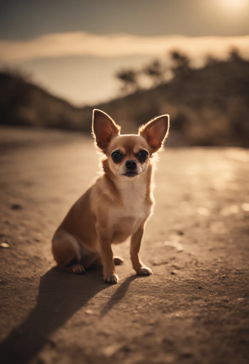 insira um chihuahua pequeno
