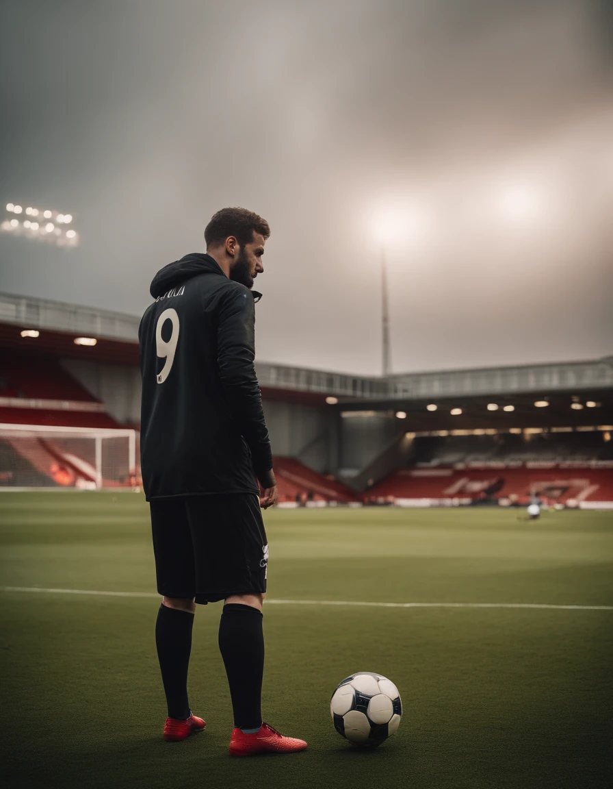 Soccer Player in Liverpool