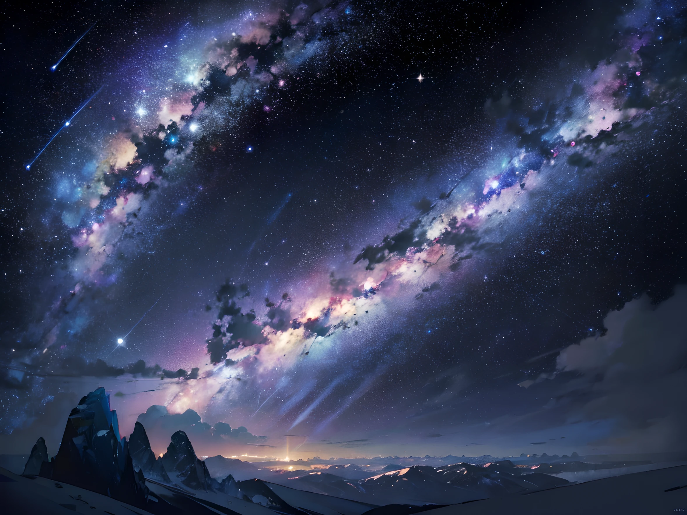 galaxy, milky way, stars, high res, ultrasharp, 8K, masterpiece,