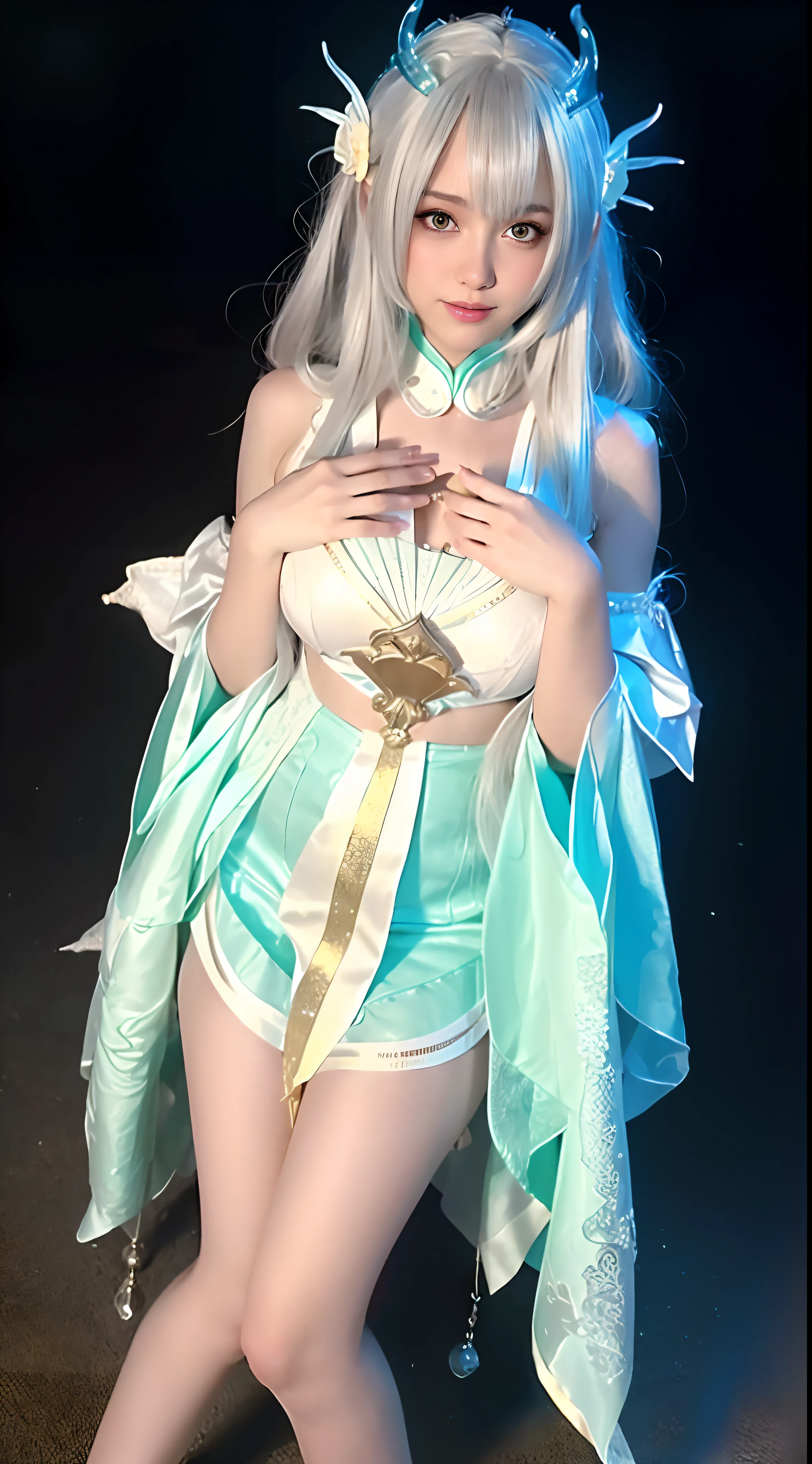 (RAW photo:1.2),((Photorealistic:1.4)),((full bodyesbian)),((outside)),Best quality ,Masterpiece, An extremely delicate and beautiful, Extremely detailed ,CG ,Unity ,8K wallpaper, Amazing, finedetail, Masterpiece,Best quality,offcial art,Extremely detailed Cg Unity 8K wallpaper,absurderes, unbelievable Ridiculous, hugefilesize, Ultra-detailed, A high resolution, Extremely detailed,Beautiful detailed girl, Extremely detailed eyes and face, Beautiful detailed eyes,light in face,Cinematic lighting,1girll,Lantern light, Depth of field,((Full body photo)),sitted