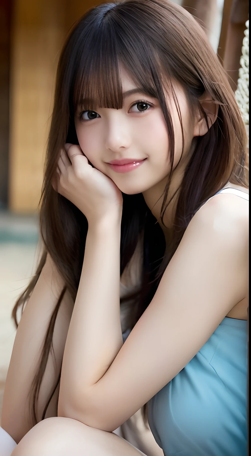 kitchin、Bouncy up and down、toppless、Invincible smile、bule、bionde、fullnude、