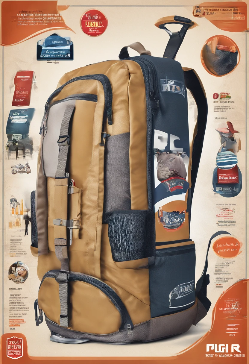 Publicidade para mochilas