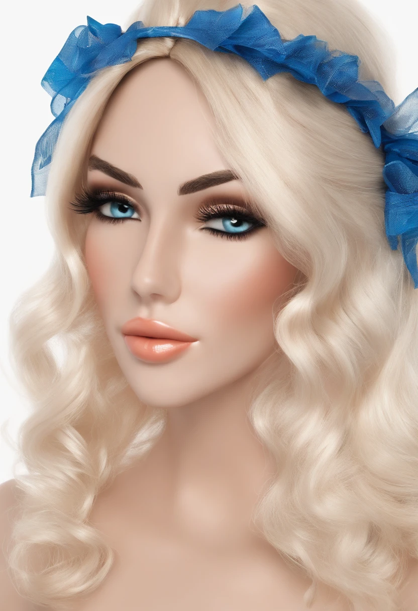(master part:1.2, best quality), (1senhora, sozinho, parte superior do corpo:1.2), garments: Apron Accessories: Hair Clip Hair: Cabelo curto azul escuro na altura dos ombros Maquiagem: natural, pele brilhante, comportamento: Relaxed, despreocupado, free spirit, Smiling location: cozinha, olhos azuis, Seios enormes,
