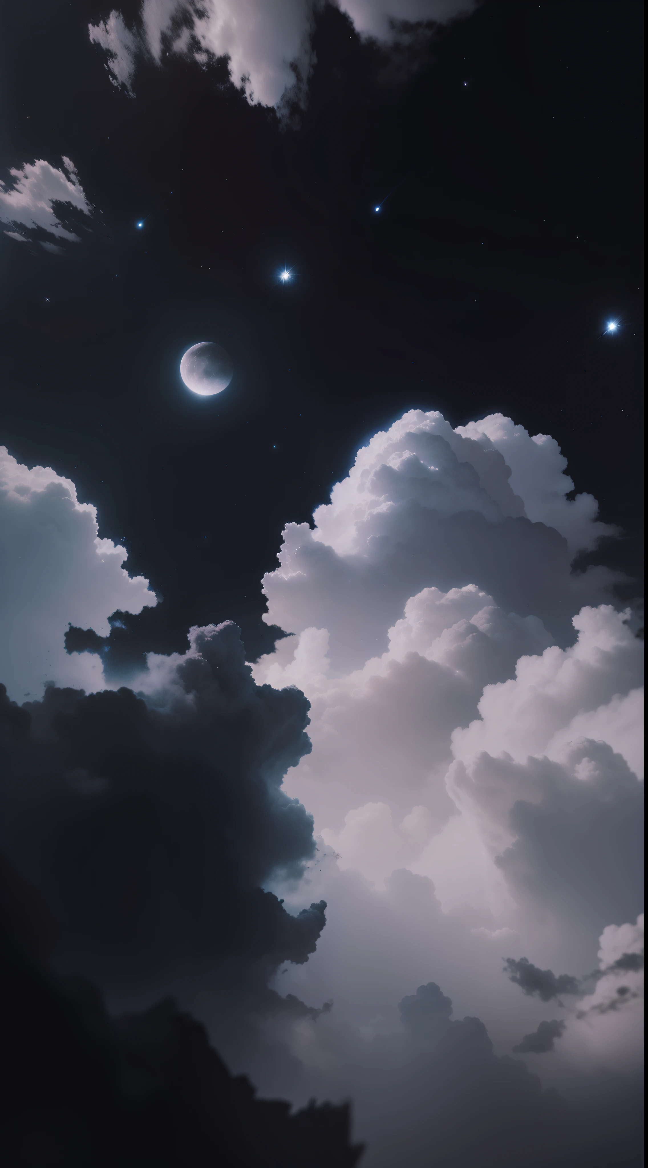 the night、starrysky