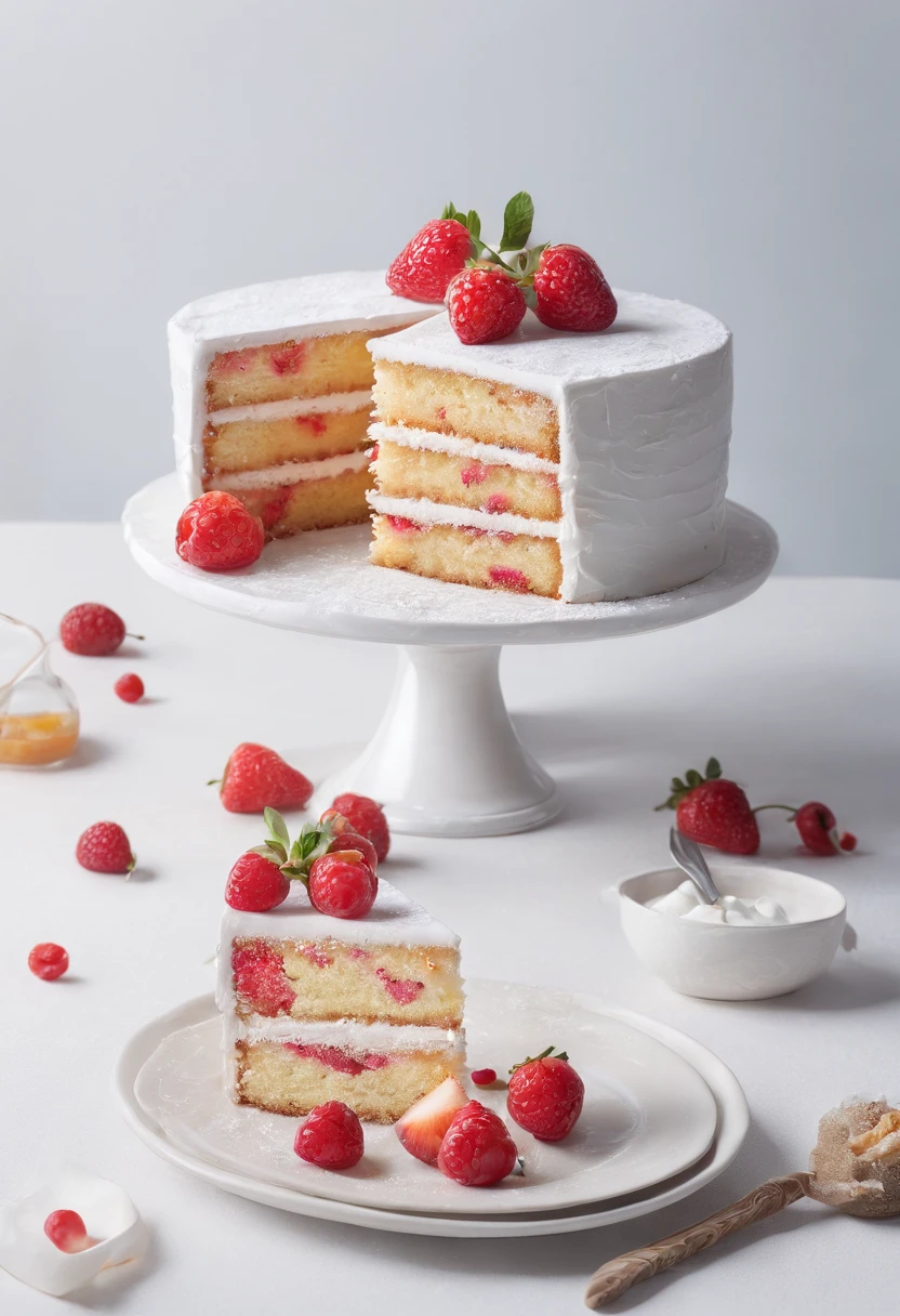 (best quality,8k,highres,masterpiece:1.2),ultra-detailed,(realistic,photorealistic,photo-realistic:1.37),delicious cake,cinematic,professional photography,studio lighting,studio backdrop,advertising photography,intricate details,hyper-detailed,ultra-realistic,8K UHD