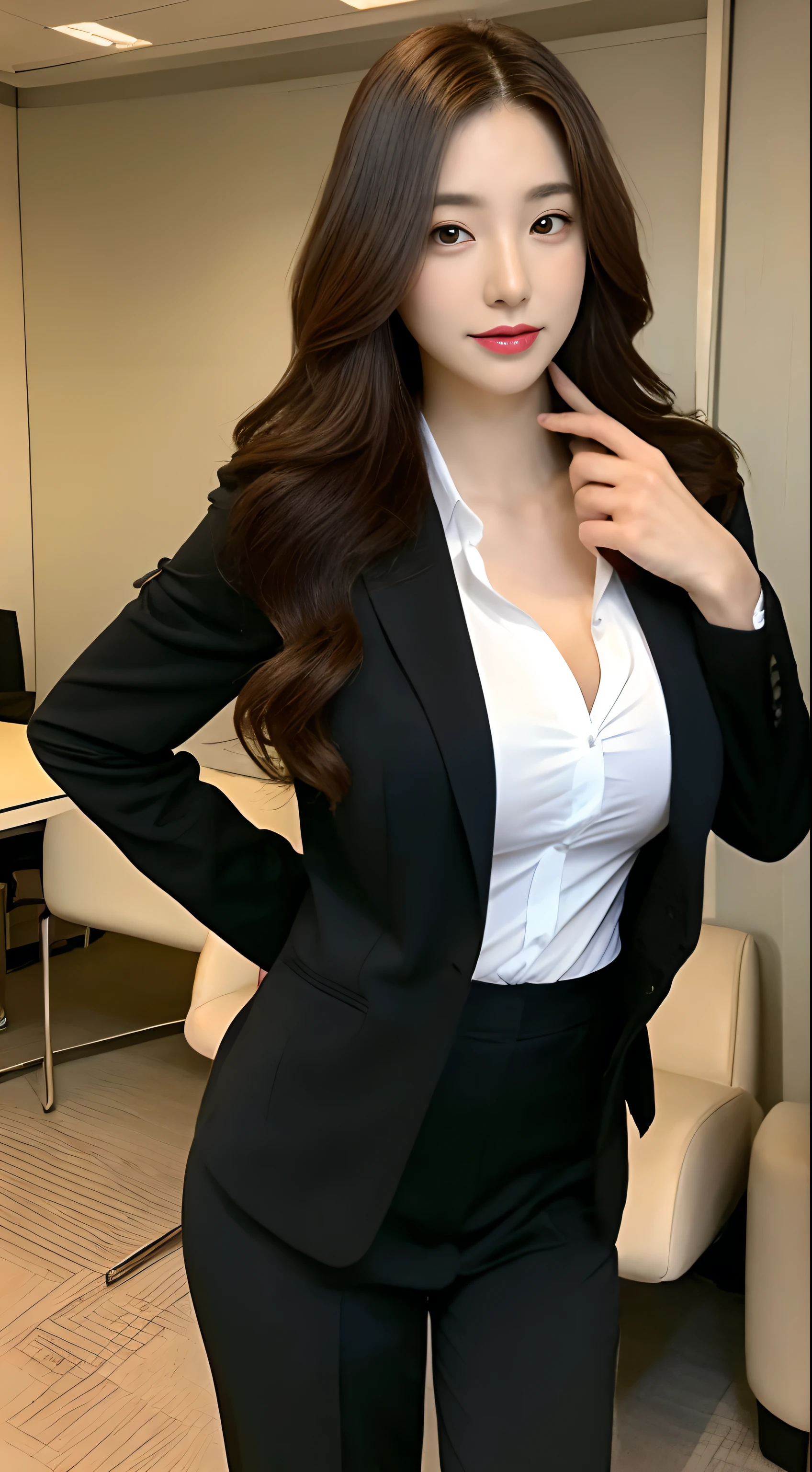 Tall and slender beauty、Beauty in suits、Colossal tits、undershirt、Cool beauty、Career woman、Japan beauties、modeled、office room,janelas