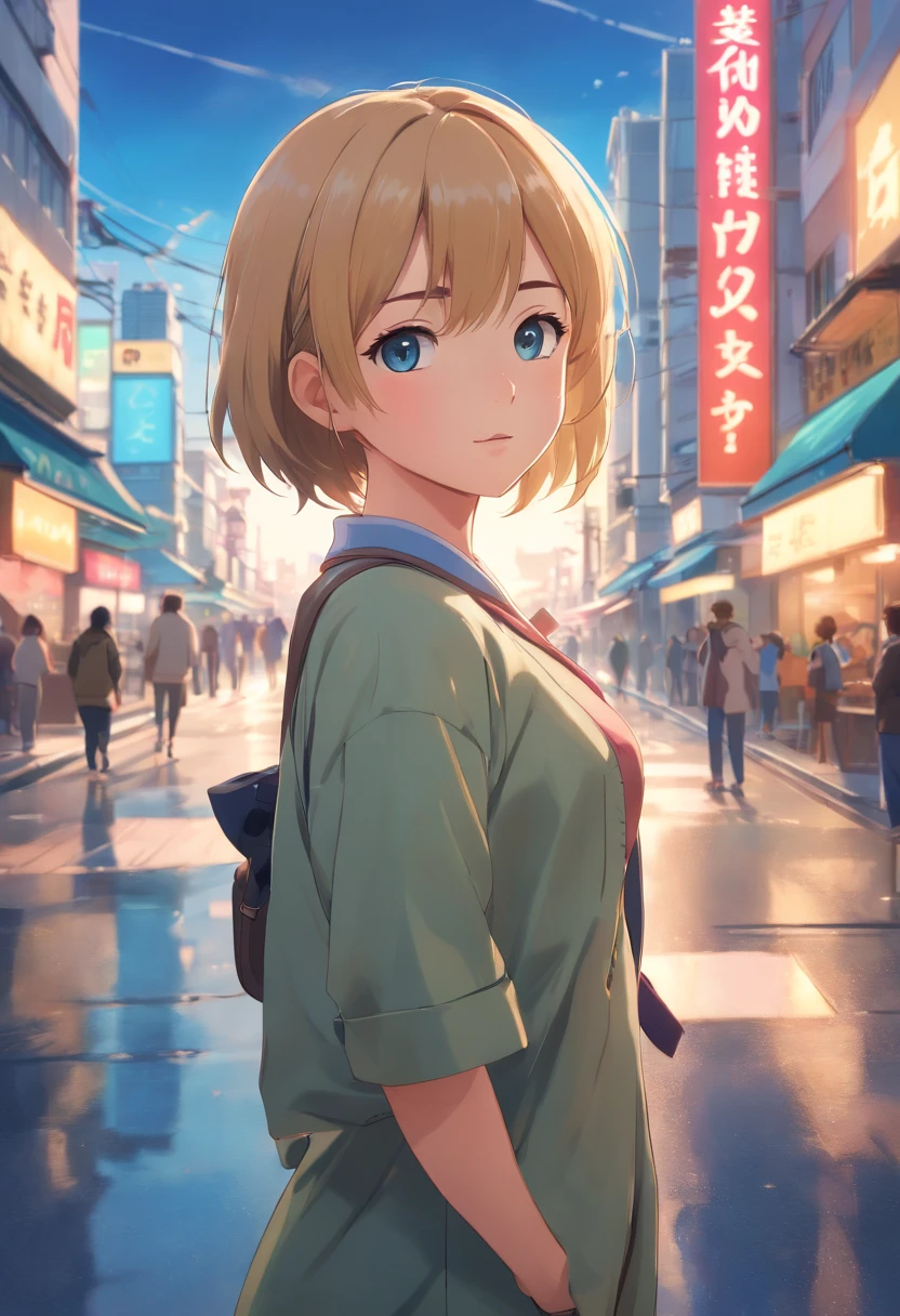 (best quality,4k,8k,highres,masterpiece:1.2),ultra-detailed,(realistic,photorealistic,photo-realistic:1.37), full front view, lifelike details, Liu Shuxian, candy in hand, French Canadian, Norwegian, Irish language, blond hair, slim figure, petite, petite chest, slender, petite, hot, blue eyes, hourglass figure, 5'4, 8 kilometers, 4 kilometers, stunning lighting, adorable chest, innocent and lively.