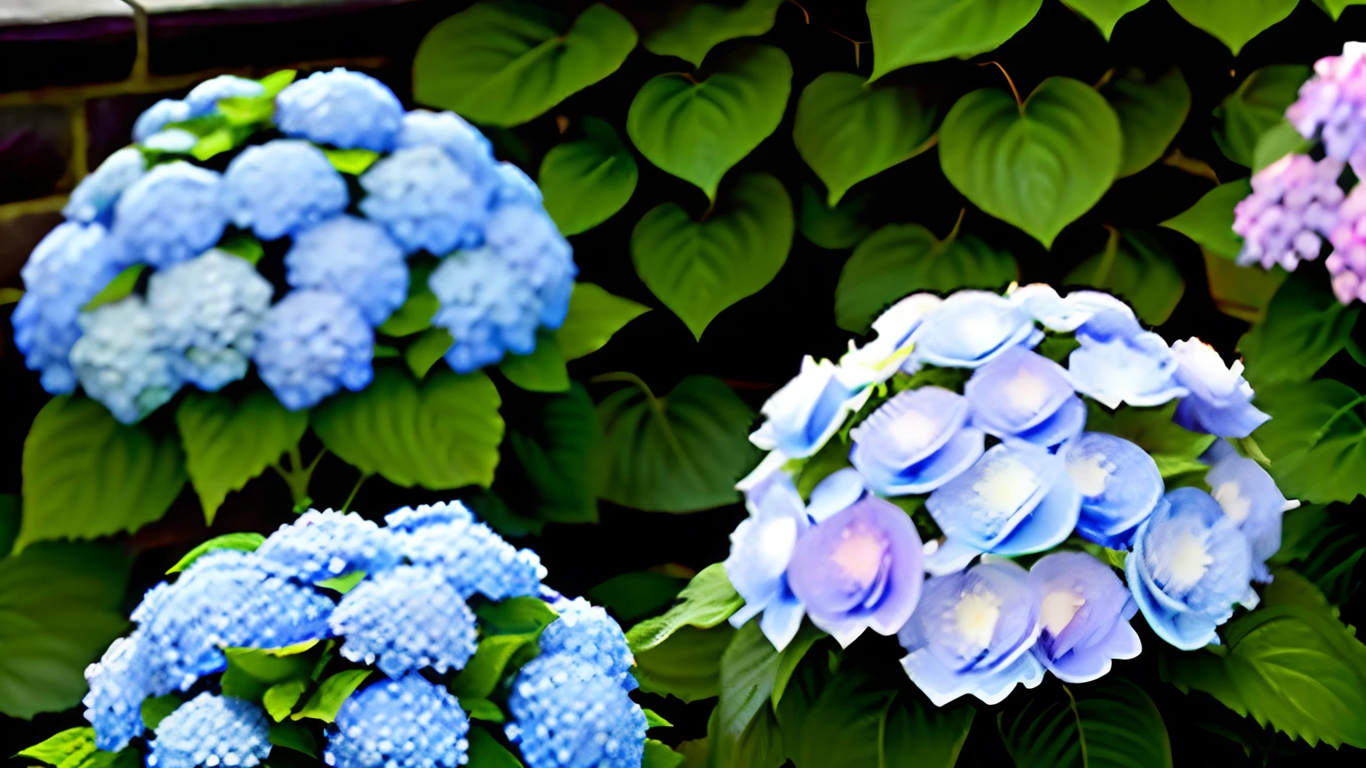 hydrangea,garden