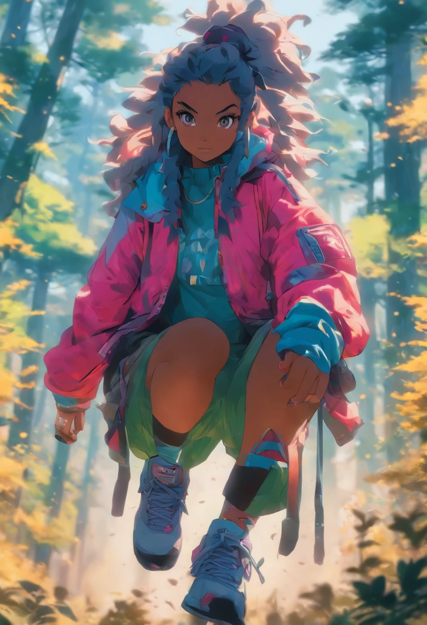 xxmixgirl,Hiker, in the style of rap aesthetics, schizocore, girl, photo taken with fujifilm superia, charly amani, oversized portraits, babycore, upper body