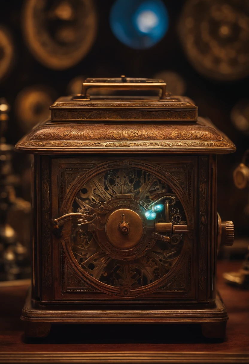 Imagine a machine as a magic box, that by pressing a button it produces something unexpected. Fantasia