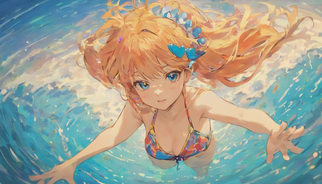 Anime, Anime loli, Swimsuit