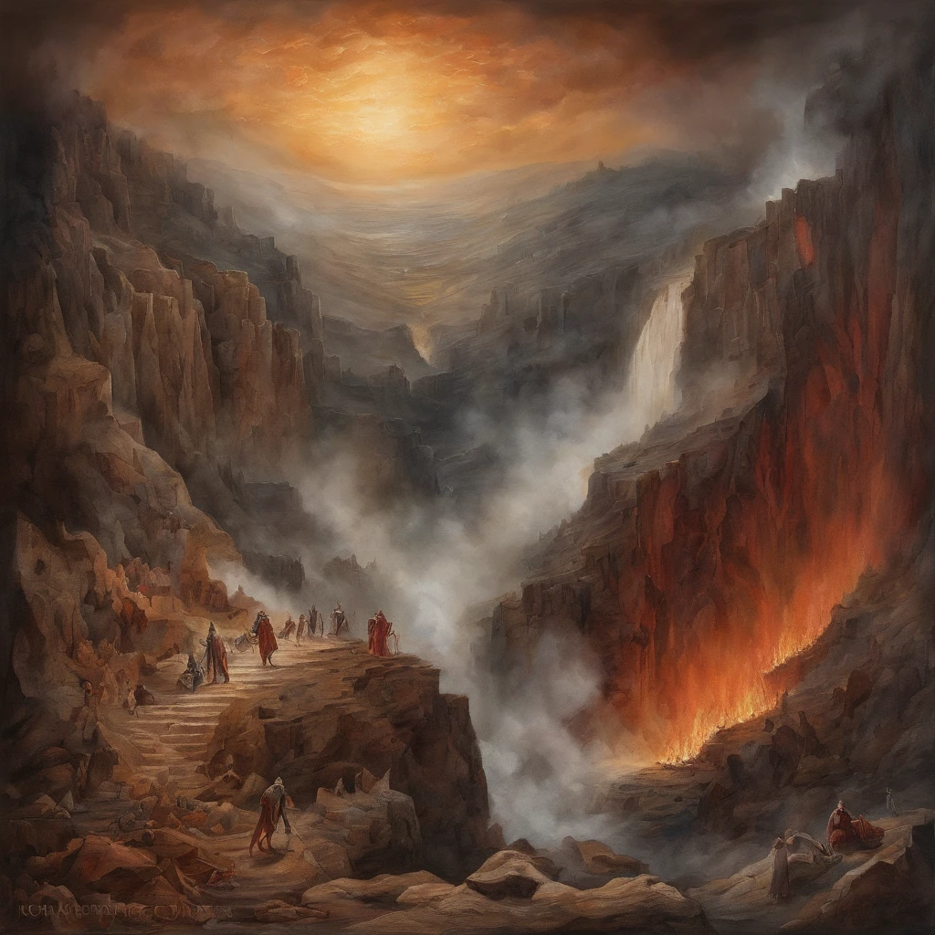 a cloud of fire with the israelites in the wilderness