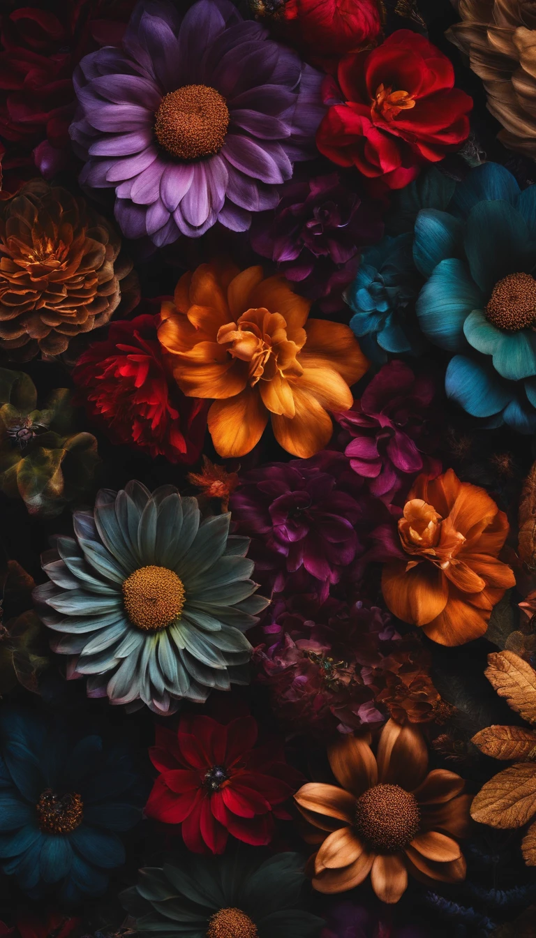 Rich in color,dream colors,Wallpaper's,The color is dark