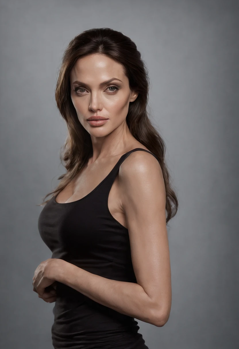 (((Angelina Jolie como Lara Croft))), um personagem de "tomb raider", ((corpo inteiro)), olhos ultra-detalhados, corpo ultra-detalhado, nice perfect guy with soft skinice, corpo feminino deslumbrante, ((ultra-detailed hands)), obra-prima conceito fantasia arte, trending on ArtStation, hiper-detalhado, arte digital, Motor irreal, 32k, Ultra HD |, imagem centrada, ::n_estilo feio, Telhas, ((badly drawn hands)), ((poorly drawn feet)), ((rosto mal desenhado)), fora do quadro, membros extras, Desfigurado, Deformado, Corpo fora do quadro, anatomia ruim, watermark, assinatura, Cortada, baixo contraste, Subexposta, Superexposta , arte ruim, iniciante, amador, face distorcida, Borrada, Rascunho, Granulado,