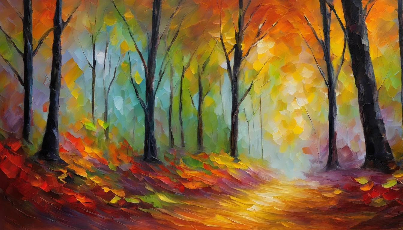 Rich in color,dream colors,Wallpaper's,The color is dark,Towering trees,rios