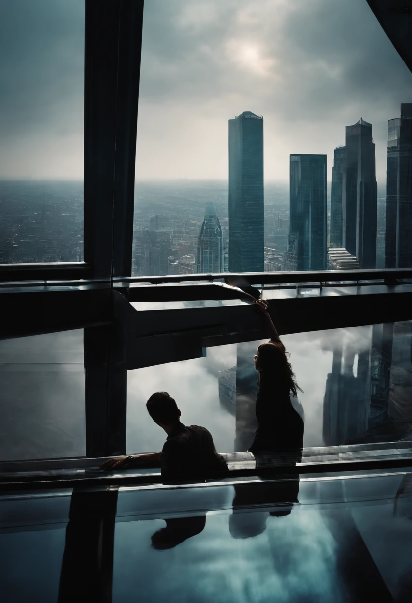 Two people met in the next world.
"That's how you died!"?
"I jumped off the roof of a skyscraper, And what?
- You need to look where you are flying, 6!
