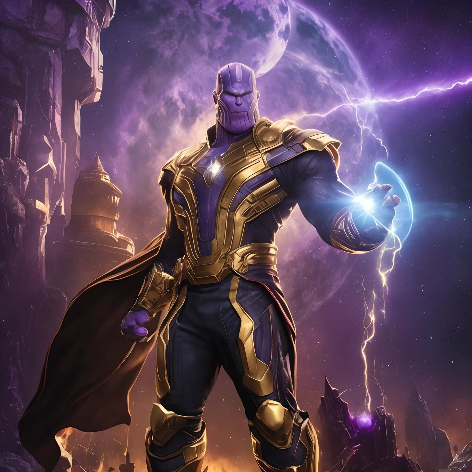 Thanos　Marvel --auto