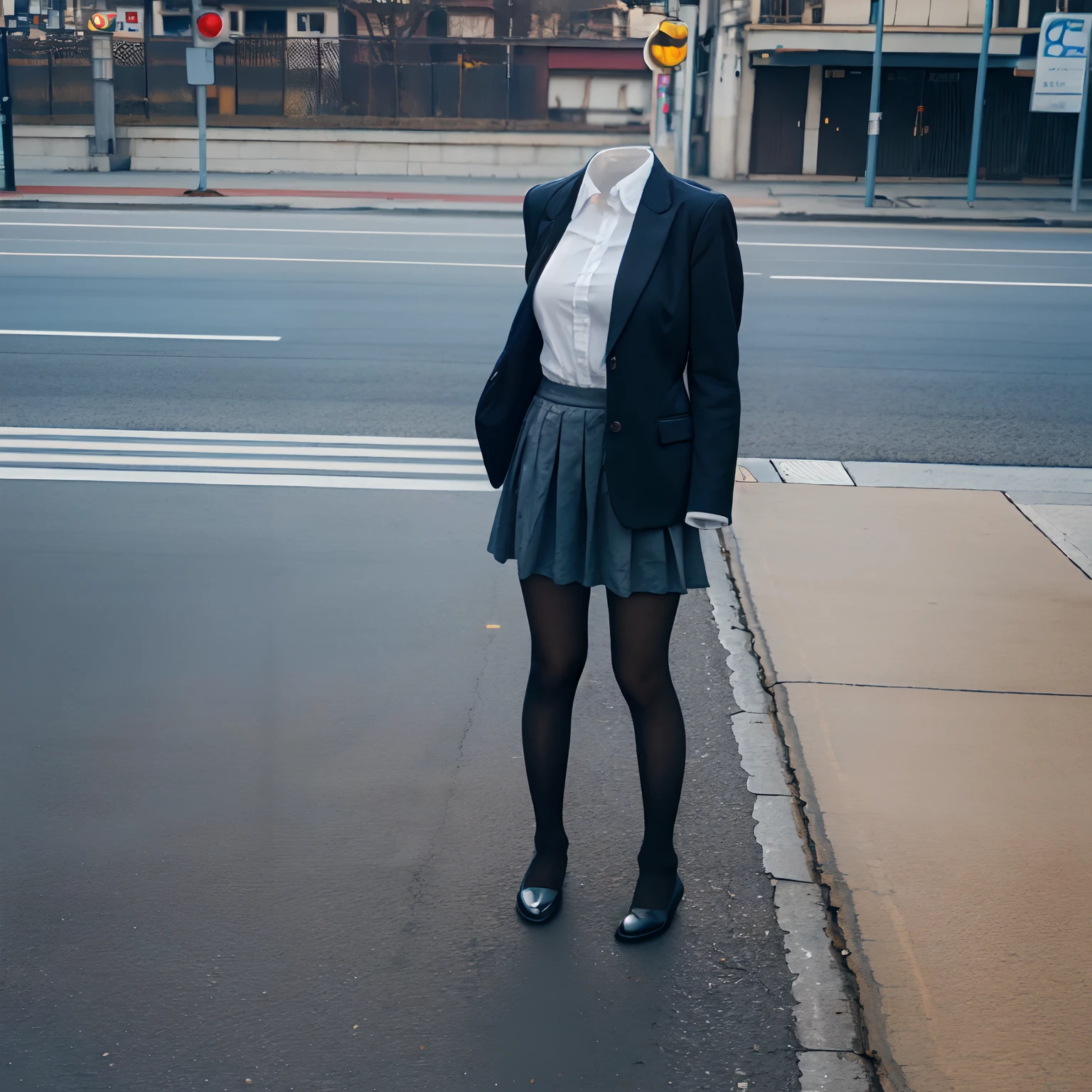 school uniform, ((invisible, no humans:1.5, headless:1.5, handless, legless)), big breast, high angle,
(8k, RAW photo, best quality, masterpiece:1.2), (realistic, photo-realistic:1.37),photon mapping, radiosity, ((Hasselblad photography)),physically-based rendering,