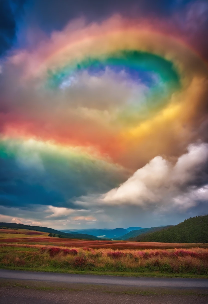 Rainbow road
Rainbow
Color
Magical
Grandiose
Cloud