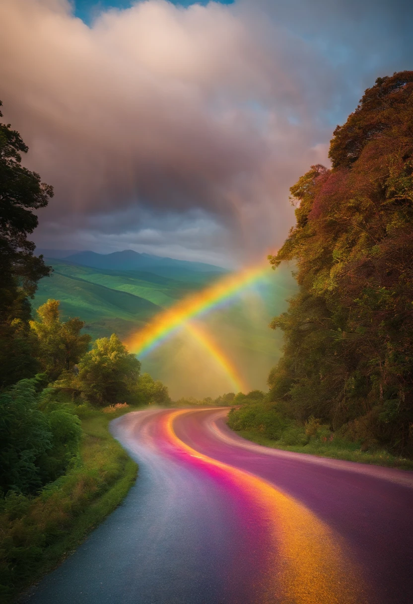 Rainbow road
Rainbow
Color
Magical
Grandiose
Cloud