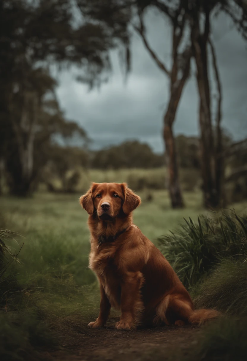 Crie um filhote de cachorro monter australiano em excelente qualidade de imagem9k full
