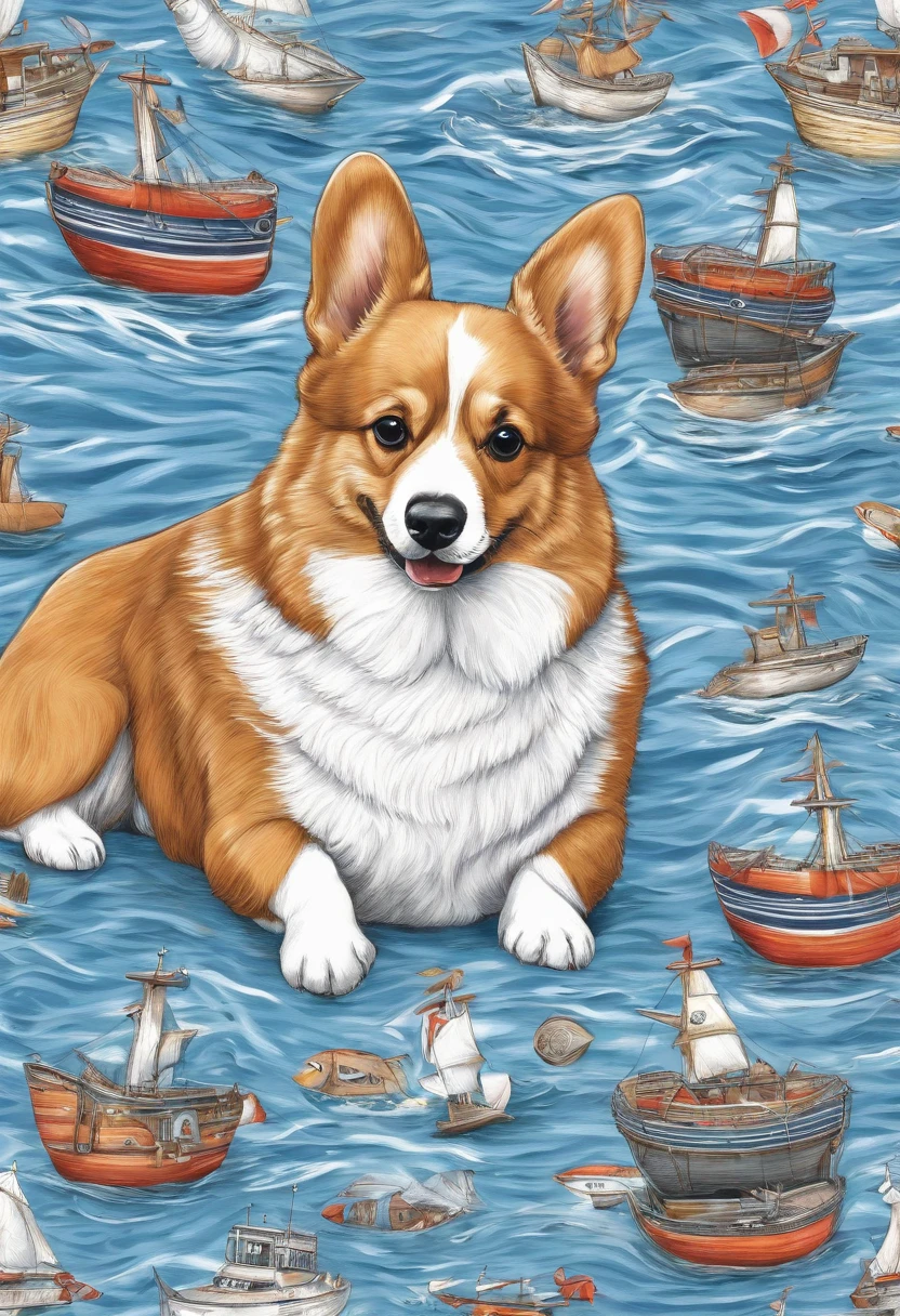 a corgi