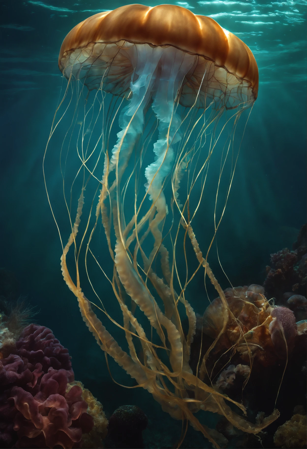 The jellyfish is the state