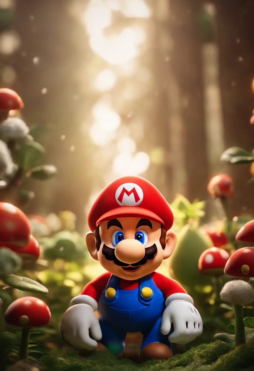 Super Mario Bros em 3D Full HD excelente qualidade de imagem