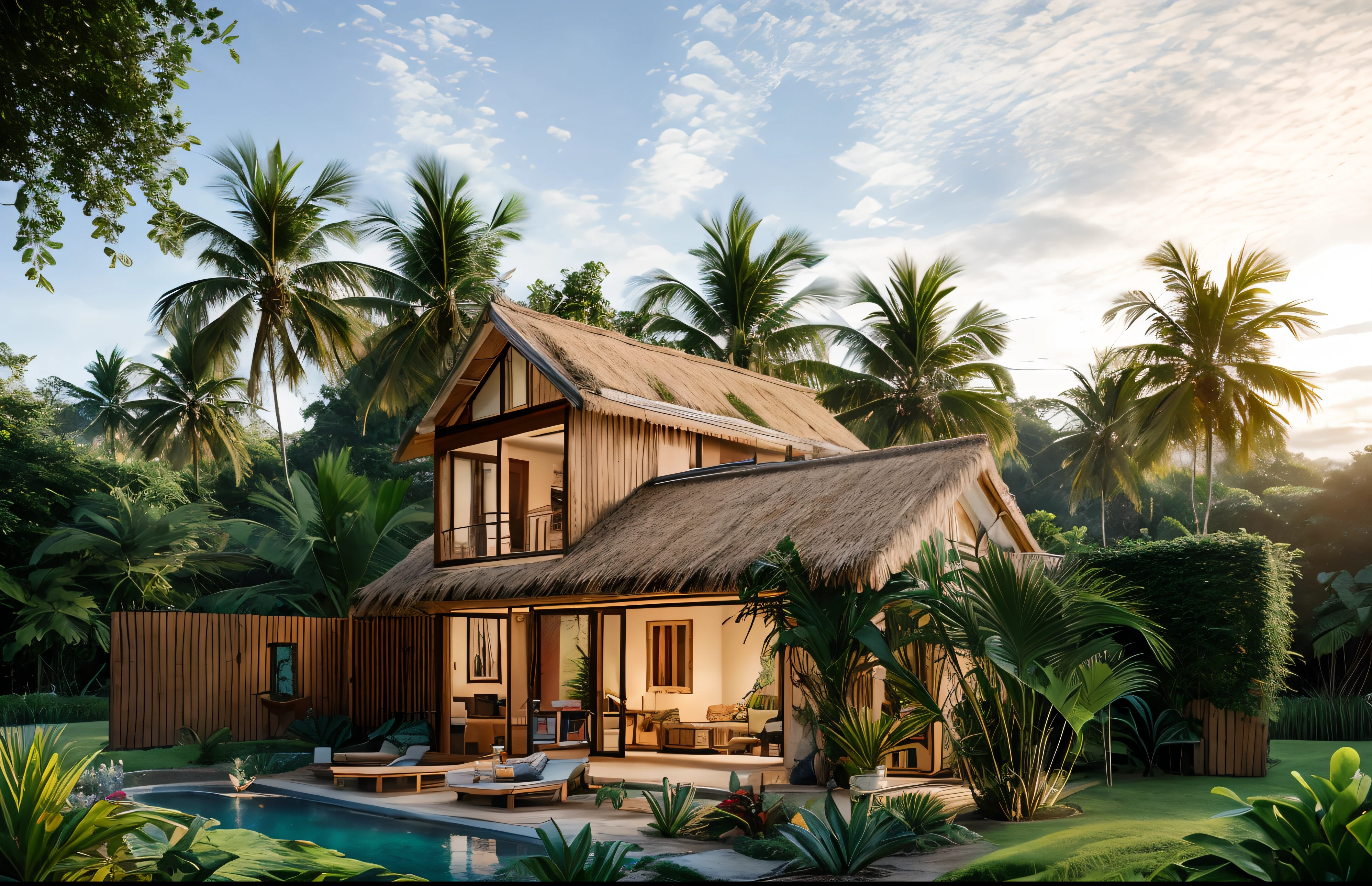 Outdoortropicalhouse