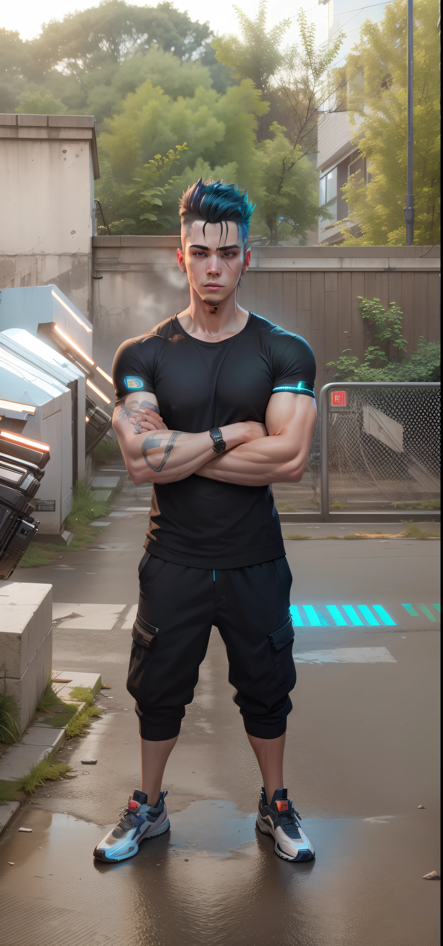 cyberpunk,smartboy,lighting realistic background,8k,u4