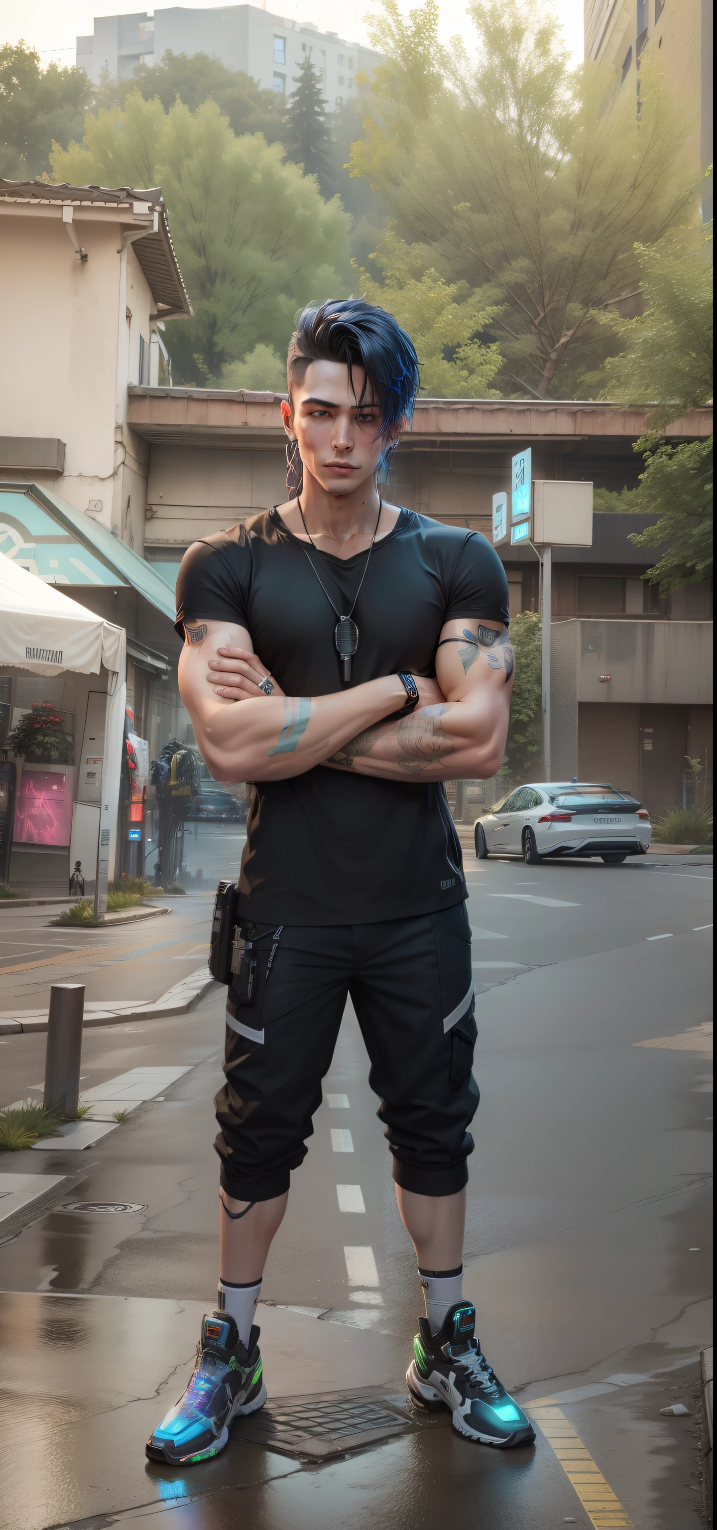 cyberpunk,smartboy,lighting realistic background,8k,v4