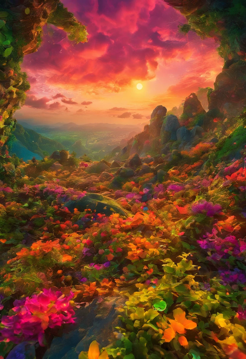 Magnificent view,Forest edge landscape photography Professional high-quality nature digital photography,Spring flowers bushes in the moonlight on a rainy night,precipice,Eau,Boulders,foggy sky,Traces of rain,Nightmare vision, Dark fantasy plot,Perfect and excellent composition,8K分辨率,the detail,Ultra-wide-angle distance shooting,background inside dark,Jack Guzman's environmental art photography,realisticlying,cinematic compositions,Volumetriclighting,A high resolution,vividness, A detailed, Stunning sky,Colorful clouds float,true to life, Pubic area is clear, flawless perfection, Digital SLR, 1024, 2048, 4096, A detailed, Sharp, best qualtiy, high qulity, absurderes,unmanned background,The is very detailed、Detailed lighting shadows,Trends on ArtStation、iintricate、high detal、dramatics、Midjourney Art(Volumetriclighting:1.2)hdr shot。(Faraway view,Super deep view,ultra-wide-angle,Microfocal length lens:1.2)(realisticlying:1.4)tmasterpiece、high high quality、Beautiful photography、globalillumination、
