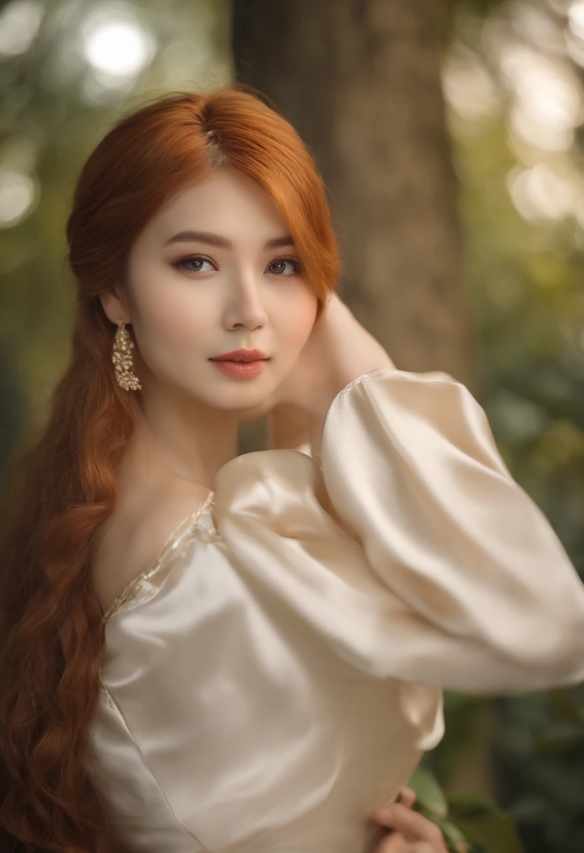 (first-class quality、und 8K、32 Tsd.、Meisterwerk、NFFSW、超High Resolution、Impressionismus、fotoreallistisch:1.2)、full entire body, Toto、gorgeous face、Blurred back、18 years beautiful girl、shinny skin、Beautiful orange hair、green eyes、Wettkampf-Badeanzug、Hebe deine Arme、Kurve、Dynamische Posen、Smile with your mouth open、Two daughters、