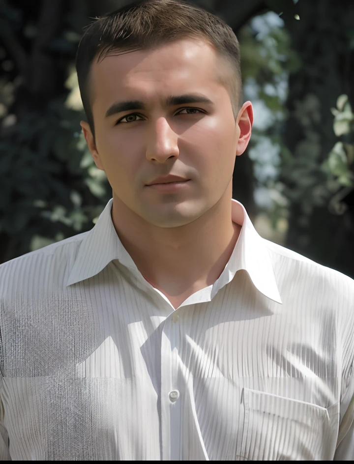 Arafed man in white shirt standing in front of a tree, andrey surnov, bogdan rezunenko, vitaly bulgarov, andrei riabovitchevy, vsevolod ivanov, pavel shvedov, Enchev Fill, by andrey ryabovichev, ivan laliashvili, oleg bulakh