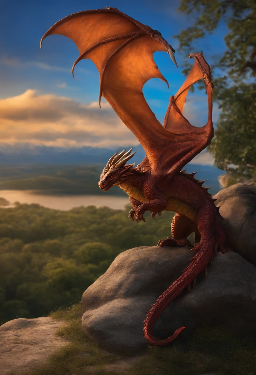 It was a little dragon with wings that was sad to be using a wheelchair at school