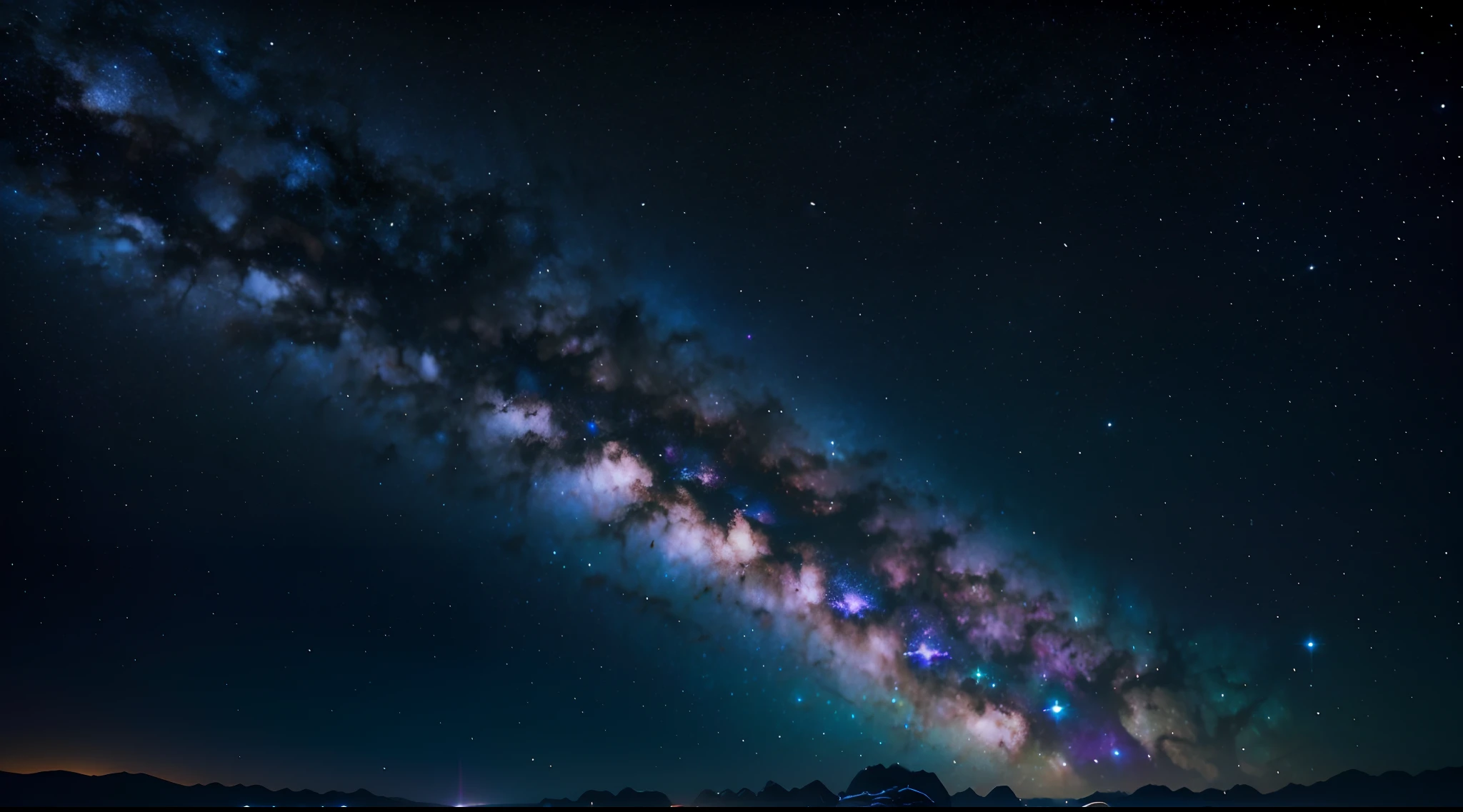 Galaxy sitting facing, HDR, 8k, Ultra Detalhado. Tecnologia, conceito-arte, liso, foco nítido, high-definition resolution
