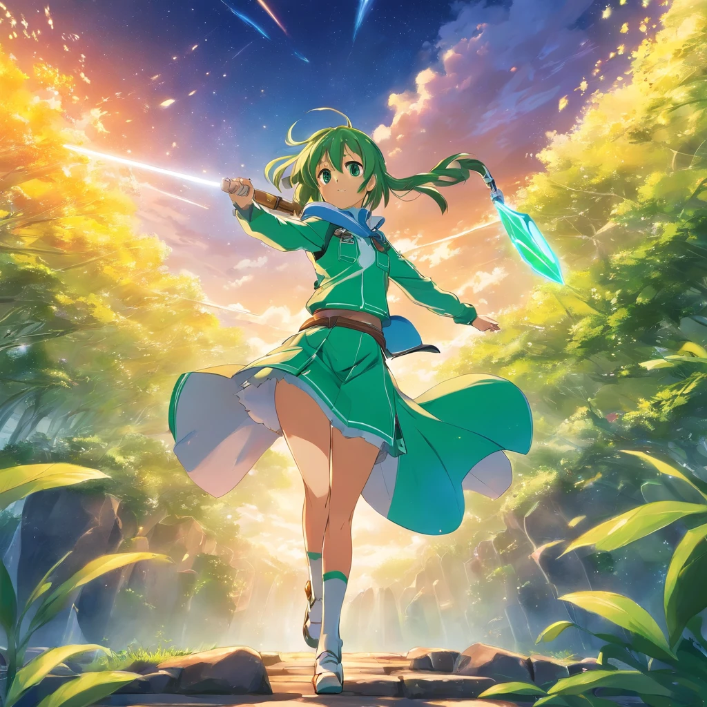 Sao, poster, leafa, alo
